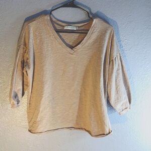 Tan Mododoc Los Angeles Top S